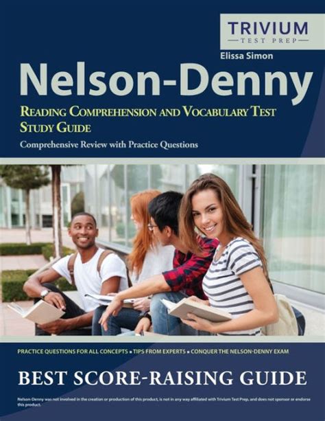 nelson denny vocabulary words test g PDF