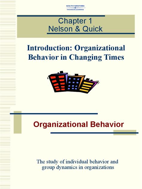 nelson quick organizational behavior Kindle Editon