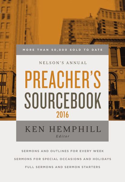 nelsons annual preachers sourcebook 2016 PDF