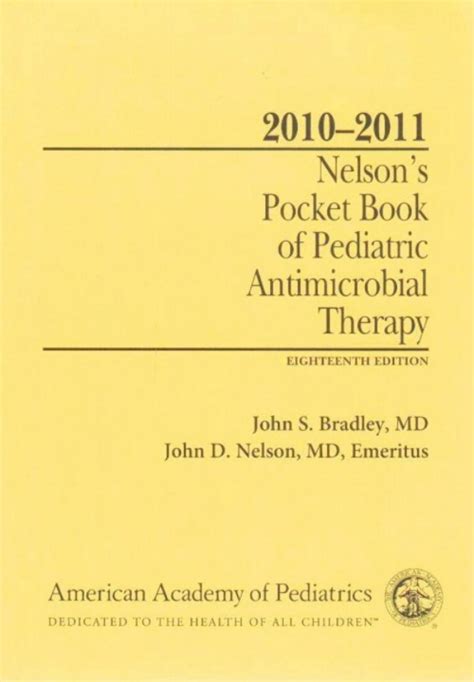 nelsons pediatric antimicrobial therapy pocket Reader
