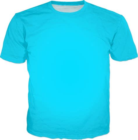 neon blue t shirt