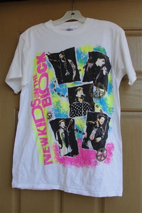 neon new kids on the block shirts