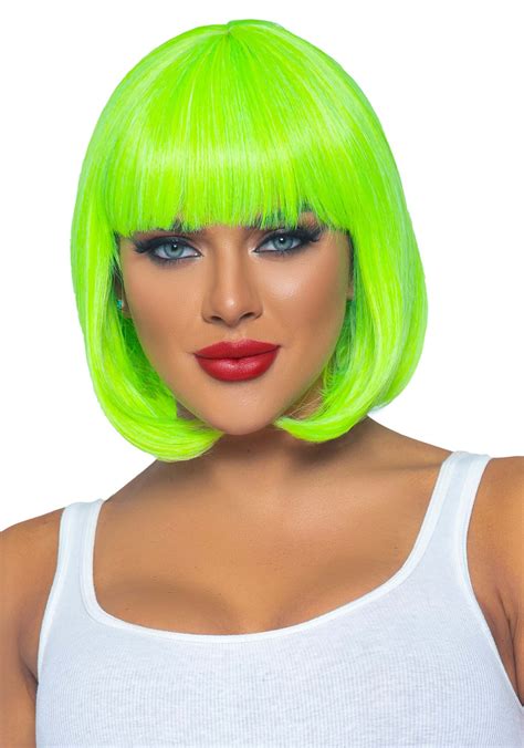 neon wig