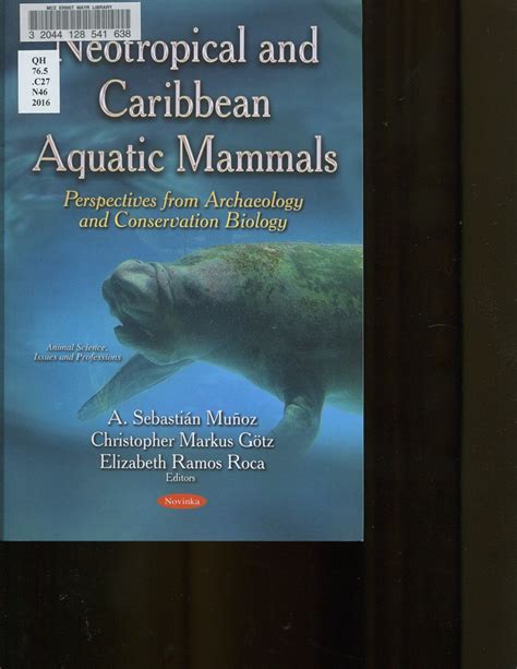 neotropical caribbean aquatic mammals perspectives PDF