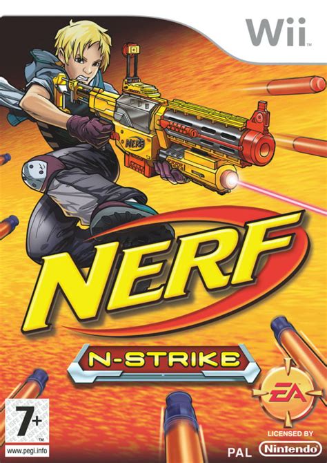 nerf n strike wii game