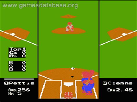 nes baseball games