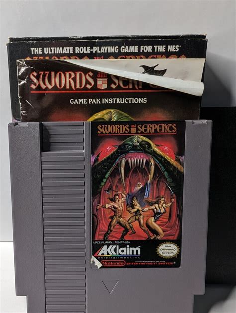 nes swords and serpents