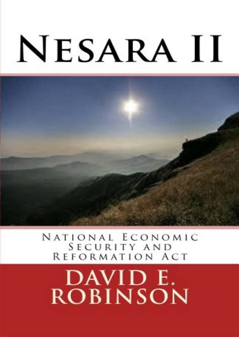 nesara ii national economic security and reformation act Epub