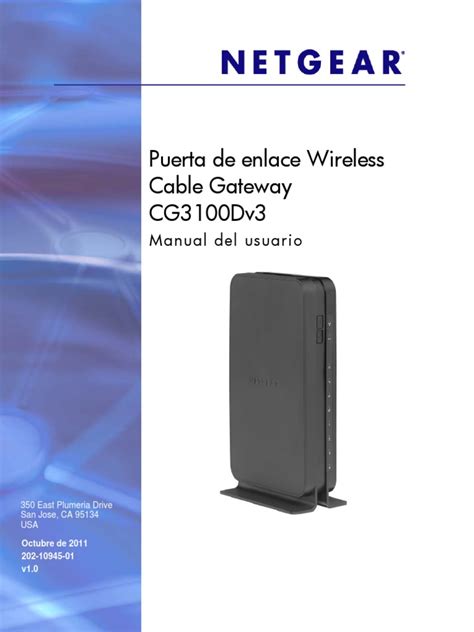 netgear cg3000d home gateway manual pdf Kindle Editon