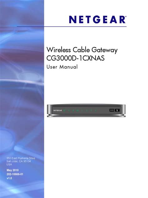 netgear cg3000d installation instructions pdf Kindle Editon