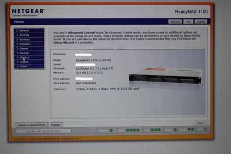 netgear readynas 1100 firmware Reader