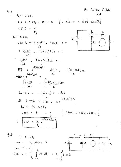 network analysis by van valkenburg chap 4 solution manual PDF