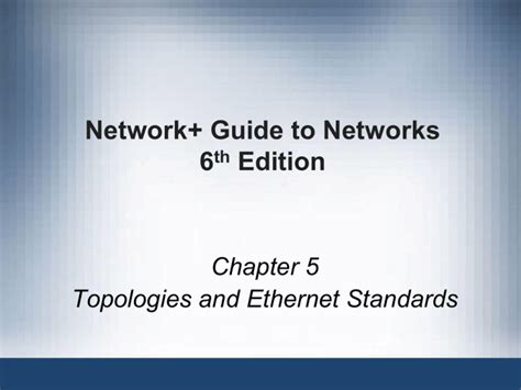 network guide to networks 6th edition chapter 6 review Reader