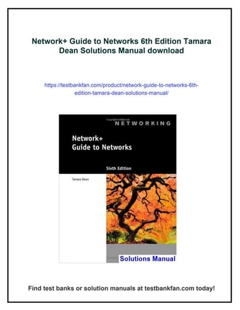 network guide to networks 6th edition chapter 7 solutions Reader