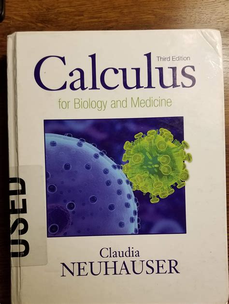 neuhauser calculus for biology and medicine 3rd edition Reader