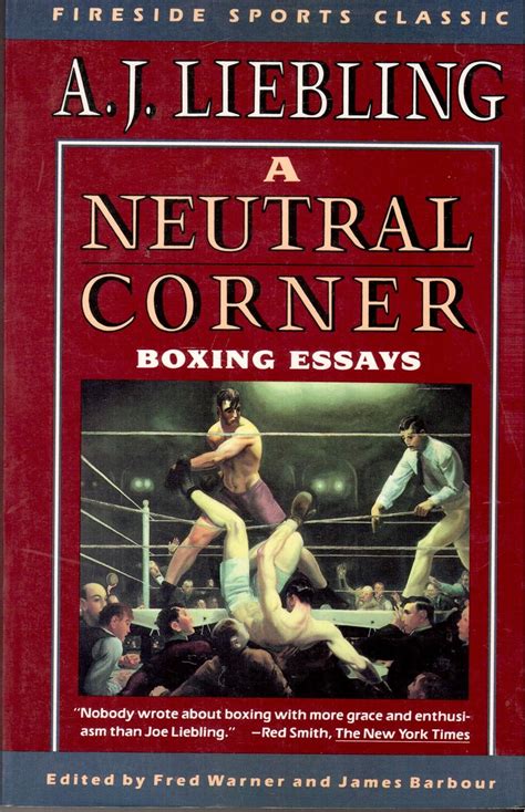 neutral corner boxing essays fireside sport classic Epub