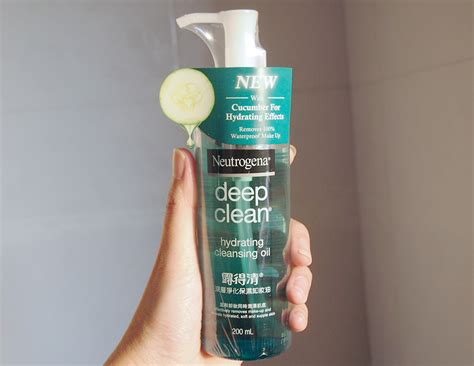 neutrogena deep clean cleansing oil review