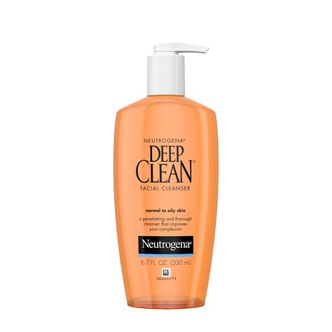 neutrogena deep clean facial cleanser vs oil free acne wash