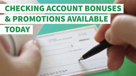 new bank account bonuses