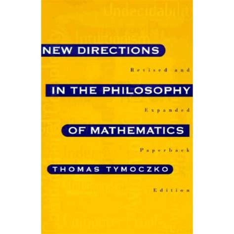 new directions in the philosophy of mathematics Epub