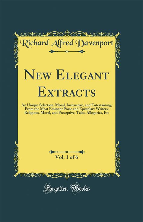 new elegant extracts vol epistles Doc