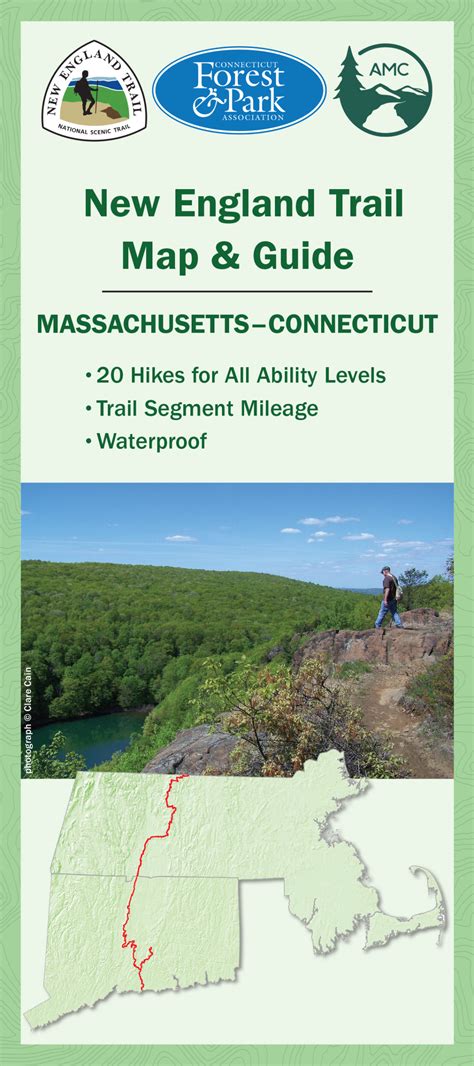new england trail map and guide Kindle Editon