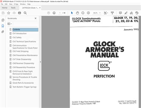 new glock armorer manual pdf Epub