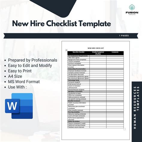 new hire check list for cna pdf Doc