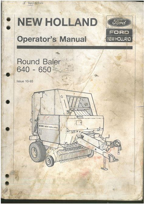 new holl 65 round baler operators manual pdf PDF