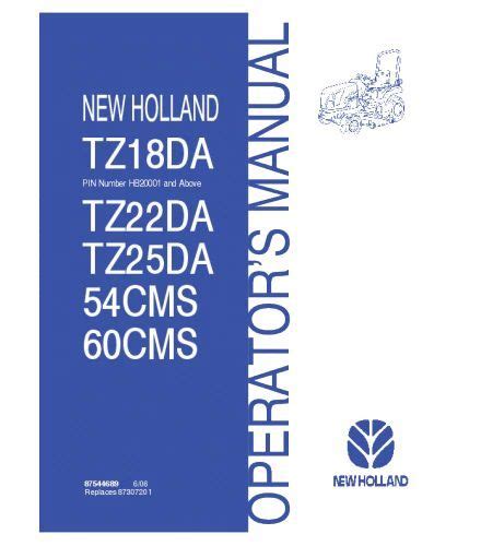 new holl tz22da operator manual pdf PDF