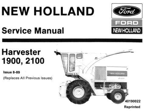 new holland 1900 harvester operator manual Doc