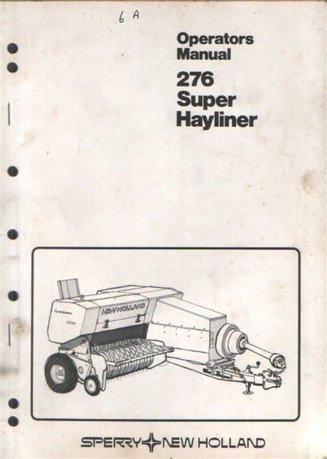 new holland hayliner 276 manual Doc