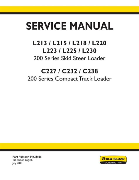 new holland l220 service manuals Kindle Editon