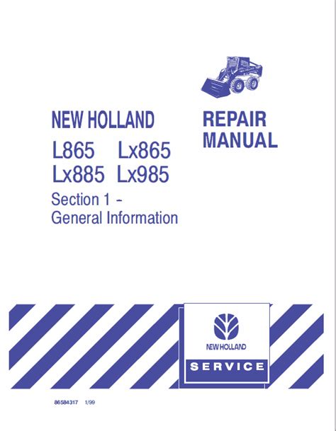 new holland lx865 turbo service manual Epub