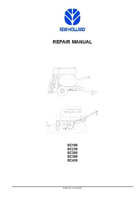 new holland sc430 air cart repair manual Epub