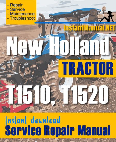 new holland t1510 repair owners manual PDF