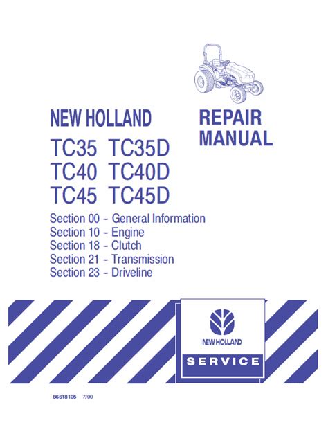 new holland tc40 service manual Epub