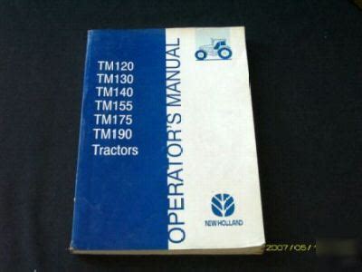 new holland tm 130 service manual Reader