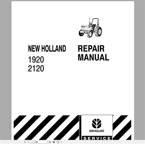 new holland tractor 1920 repair manual Kindle Editon