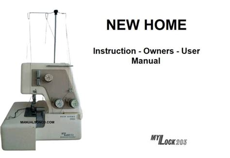 new home mylock 203 user guide Doc