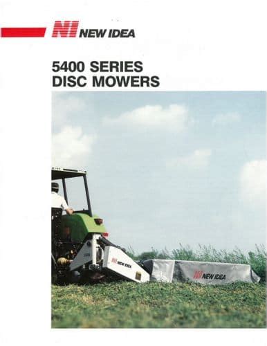 new idea disc mower manual PDF