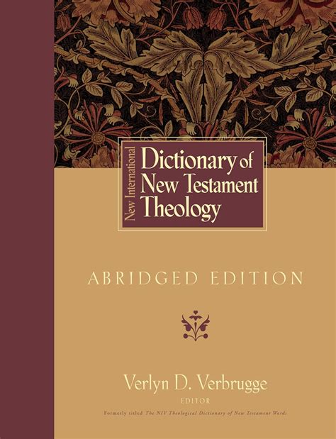 new international dictionary of new testament theology abridged edition Kindle Editon