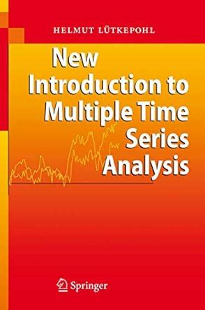 new introduction to multiple time series analysis Epub