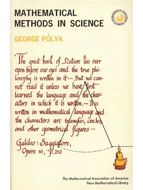 new mathematical library mathematical methods in science Epub