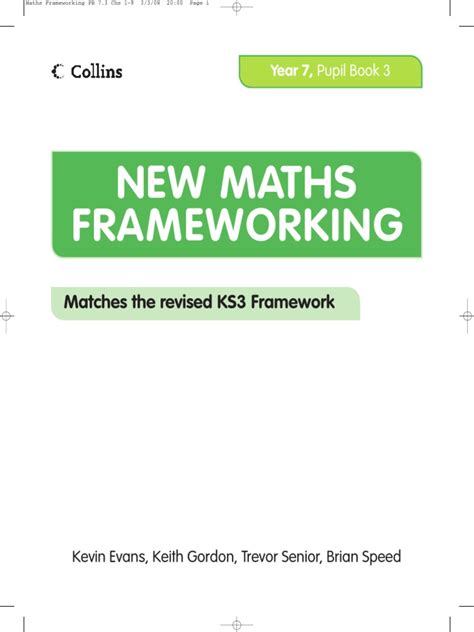 new maths frameworking year 7 answers 3 PDF