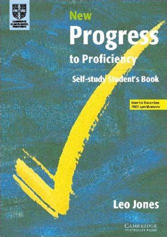 new progress to proficiency self study Reader