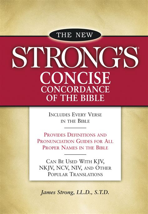 new strongs concise concordance of the bible PDF