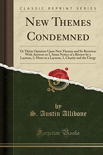 new themes condemned opinions reviewer Epub