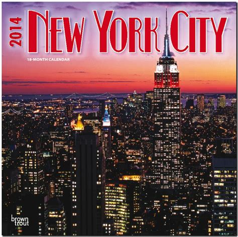 new york city 2014 square 12x12 st red Kindle Editon