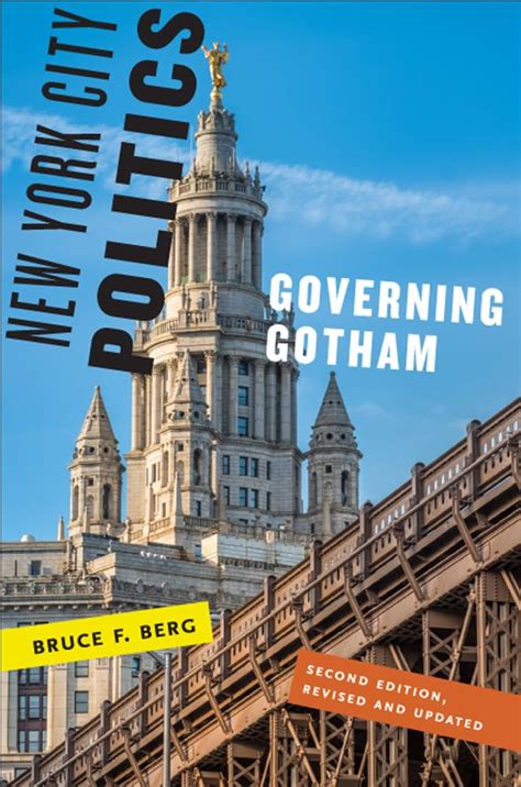 new york city politics governing gotham Kindle Editon